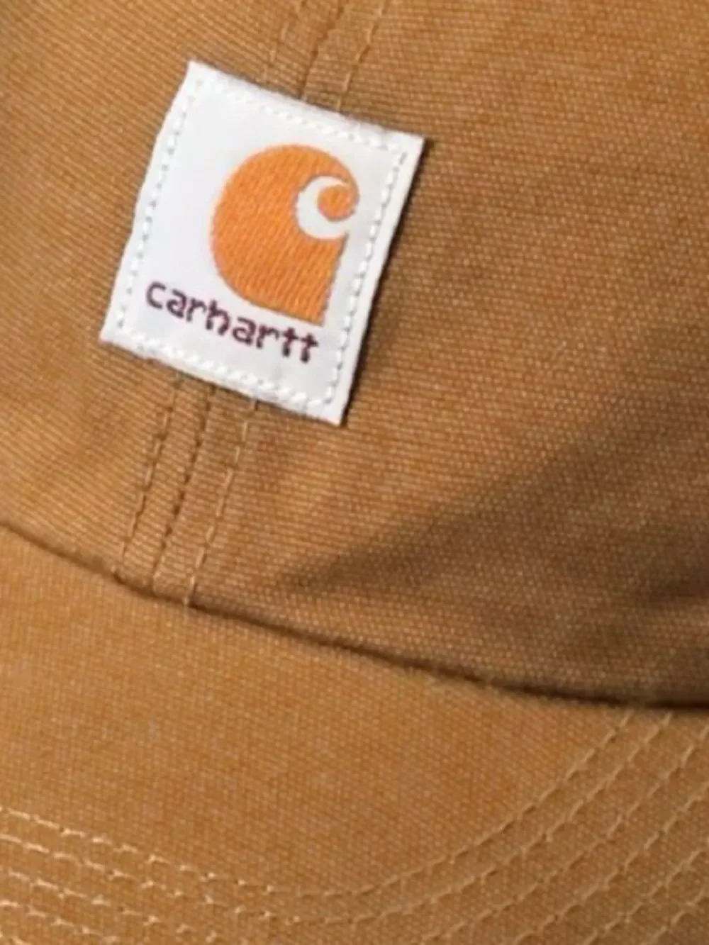 Carhartt Boys' Signature Canvas Baseball Cap Brown O/S